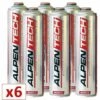 Pack De 6 Cartouche Gaz 330g Butane Propane Mix 600ml ALPENTECH Bonbonne Gaz Universelle Valve 7/16 -Pas Cher Réchaud Boutique 12948736 1
