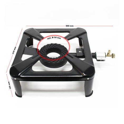 WILTEC Set Réchaud à Gaz Tuyau Pressostat 28mbar Outdoor Camping Régulateur De Pression Standard Italien 6 WILTEC Set Réchaud à Gaz Tuyau Pressostat 28mbar Outdoor Camping Régulateur De Pression Standard Italien – Image 4