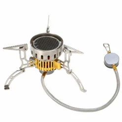 ASUPERMALL Poele A Gaz Coupe-Vent, Pour La Randonnee Pique-Nique, Or -Pas Cher Réchaud Boutique 18358218 3