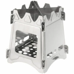 LIXADA Poele A Bois Pliable, Pour Le Camping En Plein Air, S