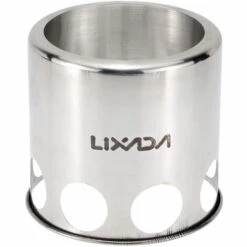 LIXADA Poele A Bois Pliant En Acier Inoxydable, Pique-Nique De Camping En Plein Air -Pas Cher Réchaud Boutique 18358291 4