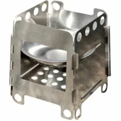 LIXADA Poele A Bois Pliant En Acier Inoxydable, Camping De Cuisine En Plein Air -Pas Cher Réchaud Boutique 18368874 4