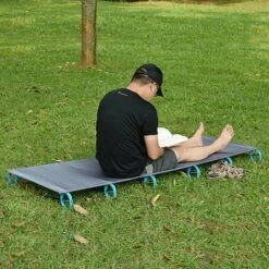 ASUPERMALL Lit De Camping Exterieur, Alliage D'Aluminium -Pas Cher Réchaud Boutique 18376771 3