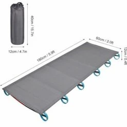 ASUPERMALL Lit De Camping Exterieur, Alliage D'Aluminium -Pas Cher Réchaud Boutique 18376771 5