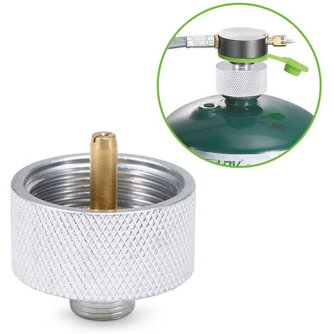 ASUPERMALL Adaptateur Pour Rechaud De Camping, Tete De Conversion De Reservoir De Gaz Propane 4 ASUPERMALL Adaptateur Pour Rechaud De Camping, Tete De Conversion De Reservoir De Gaz Propane – Image 2