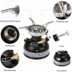 ASUPERMALL Rechaud A Essence Portable Pour Camping En Plein Air 9 ASUPERMALL Rechaud A Essence Portable Pour Camping En Plein Air -Pas Cher Réchaud Boutique 18406400 3