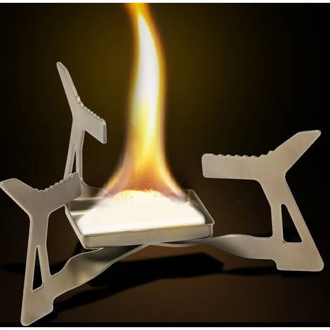 LIXADA Rechaud A Alcool Pliable En Titane Camping, 14 G 6 LIXADA Rechaud A Alcool Pliable En Titane Camping, 14 G – Image 4