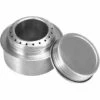 ASUPERMALL Mini Rechaud A Alcool En Alliage D'Aluminium, Avec Couvercle