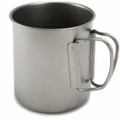 ASUPERMALL Tasse A Eau Pour Camping En Plein Air, Avec Poignee Pliable, 300 Ml