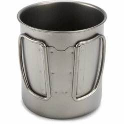 ASUPERMALL Tasse A Eau Pour Camping En Plein Air, Avec Poignee Pliable, 300 Ml -Pas Cher Réchaud Boutique 18406496 3