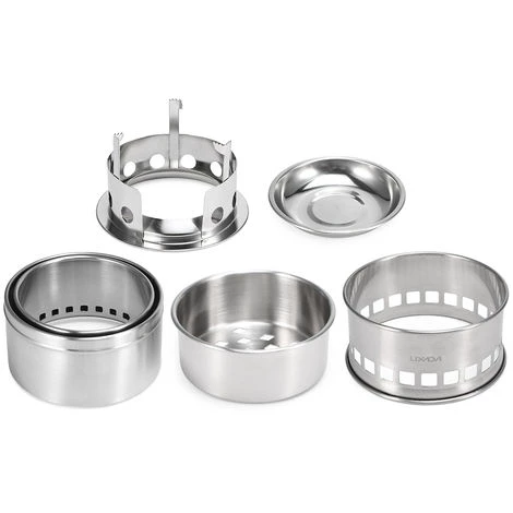 LIXADA Rechaud De Camping Pliant, Rechaud De Cuisson Exterieur 4 LIXADA Rechaud De Camping Pliant, Rechaud De Cuisson Exterieur – Image 2