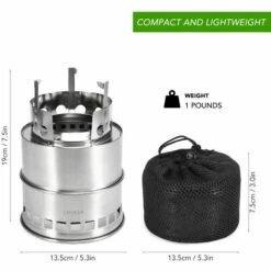 LIXADA Rechaud De Camping Pliant, Rechaud De Cuisson Exterieur 10 LIXADA Rechaud De Camping Pliant, Rechaud De Cuisson Exterieur -Pas Cher Réchaud Boutique 18418166 4