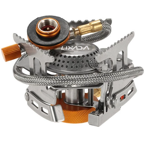 LIXADA Ensemble De Cuisiniere A Gaz Pliable De Camping, Avec Adaptateur De Tete De Conversion Au Gaz 7 LIXADA Ensemble De Cuisiniere A Gaz Pliable De Camping, Avec Adaptateur De Tete De Conversion Au Gaz – Image 5