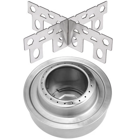 ASUPERMALL Rechaud A Alcool Exterieur Et Ensemble De Support 4 ASUPERMALL Rechaud A Alcool Exterieur Et Ensemble De Support – Image 2