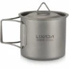 LIXADA Coupe En Titane Ultraleger, Avec Poignee Pliable, 300Ml 1 LIXADA Coupe En Titane Ultraleger, Avec Poignee Pliable, 300Ml -Pas Cher Réchaud Boutique 19154339 1