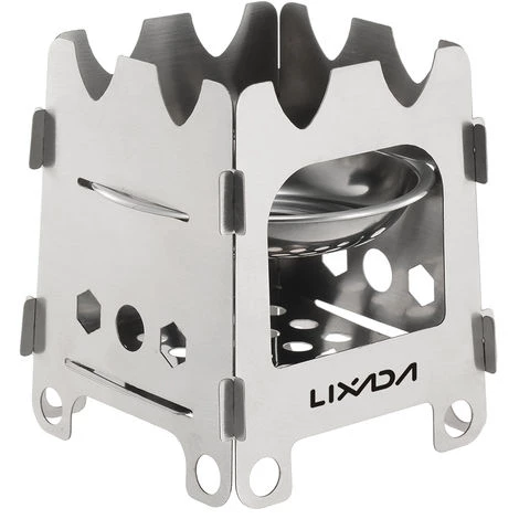 LIXADA Rechaud De Camping Exterieur, Avec Plateau A Alcool 4 LIXADA Rechaud De Camping Exterieur, Avec Plateau A Alcool – Image 2