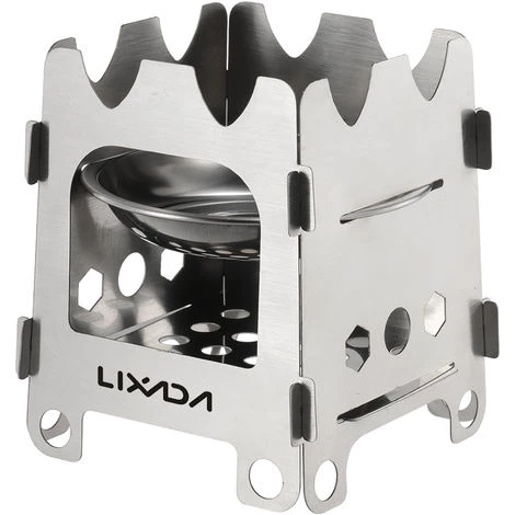 LIXADA Rechaud De Camping Exterieur, Avec Plateau A Alcool 5 LIXADA Rechaud De Camping Exterieur, Avec Plateau A Alcool – Image 3