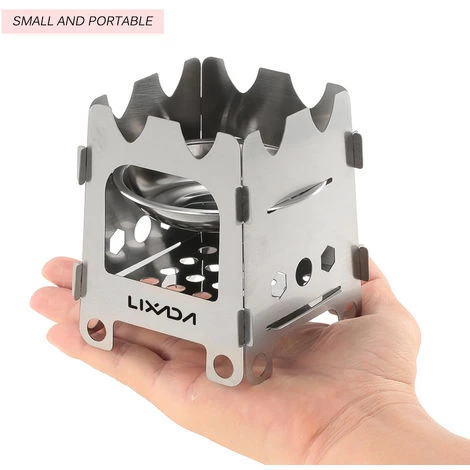 LIXADA Rechaud De Camping Exterieur, Avec Plateau A Alcool 7 LIXADA Rechaud De Camping Exterieur, Avec Plateau A Alcool – Image 5