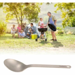 TOMSHOO Cuillere En Titane, Pour Le Camping En Plein Air