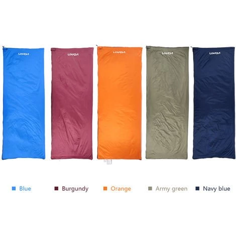 LIXADA Sac De Couchage De Voyage Pour Camping En Plein Air, 680G, 190 * 75Cm, Vin Rouge 7 LIXADA Sac De Couchage De Voyage Pour Camping En Plein Air, 680G, 190 * 75Cm, Vin Rouge – Image 5