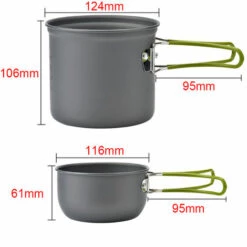 ASUPERMALL Ustensiles De Cuisine De Camping Ultralegers, Vert -Pas Cher Réchaud Boutique 19215166 5