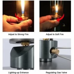 BRS Lampe Au Gaz Butane, Avec Tete De Conversion Pour Adaptateur De Gaz 11 BRS Lampe Au Gaz Butane, Avec Tete De Conversion Pour Adaptateur De Gaz -Pas Cher Réchaud Boutique 19883519 5