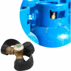ASUPERMALL Propane Y-Splitter Adaptateur Avec Jauge 2 Adaptateur Way Lp Bbq Au Gaz T Connecteur -Pas Cher Réchaud Boutique 23185383 4