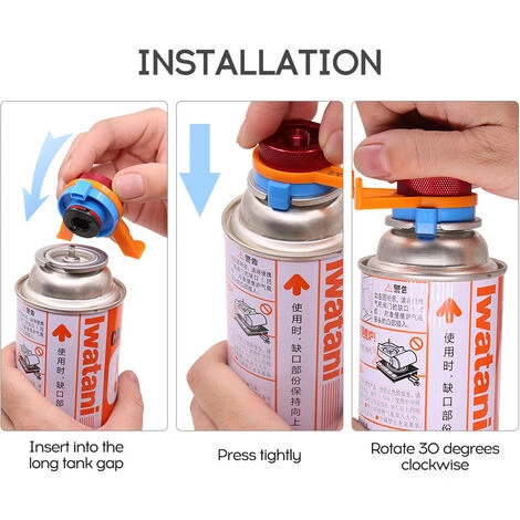 ASUPERMALL Reservoir De Gaz Converter Avec Support Automatique De Longue Bouteille De Gaz Adaptateur Camping En Plein Air Poele Connecteur 6 ASUPERMALL Reservoir De Gaz Converter Avec Support Automatique De Longue Bouteille De Gaz Adaptateur Camping En Plein Air Poele Connecteur – Image 4