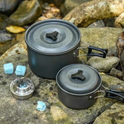 AOTU Rechaud-Vent Poele En Acier Inoxydable Alcool Poele Avec Croix Stands, At6388 -Pas Cher Réchaud Boutique 23189591 4