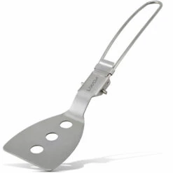 Pliant Lixada En Acier Inoxydable Spatule Alimentaire Turner Camping En Plein Air Accessoires De Cuisson