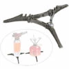 CAMPINGMOON Pliable Gaz Plat Reservoir Support Bouteille Longue Cartouche Support Trepied Gaz Canister Stand -Pas Cher Réchaud Boutique 23191234 1