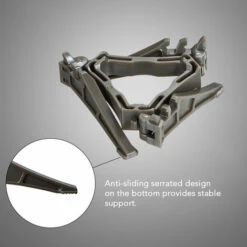 CAMPINGMOON Pliable Gaz Plat Reservoir Support Bouteille Longue Cartouche Support Trepied Gaz Canister Stand -Pas Cher Réchaud Boutique 23191234 5