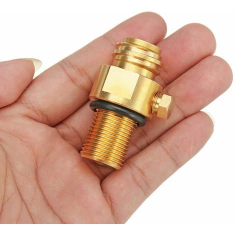 ASUPERMALL M18 * 1,5 Co2 Adaptateur Valve Transverter Convient Fot Replaceable Machine Soda 4 ASUPERMALL M18 * 1,5 Co2 Adaptateur Valve Transverter Convient Fot Replaceable Machine Soda – Image 2