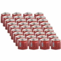 Pack 36 Cartouches Gaz 190g ALPENTECH Butane Propane Perçable Sécurité Stop-gaz