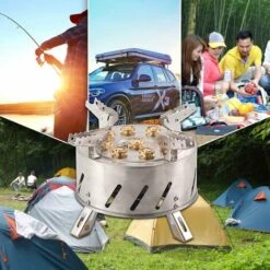 ASUPERMALL Haute Puissance Neuf Rechaud De Camping, Gris, 1M Seul Tuyau -Pas Cher Réchaud Boutique 27555327 4