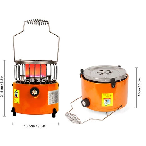 APG 2-1 2000W Rechauds De Chauffage Portable 6 APG 2-1 2000W Rechauds De Chauffage Portable – Image 4