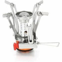 BARES Réchaud De Camping à Gaz Brûleur à Gaz Pliable Mini Poêle Superlégers Résistant Au Vent En Acier Inoxydable Pour Randonnée Pique Nique Barbecue(3000W, Avec Allumage) -Pas Cher Réchaud Boutique 28029200 3
