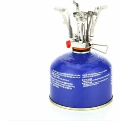 BARES Réchaud De Camping à Gaz Brûleur à Gaz Pliable Mini Poêle Superlégers Résistant Au Vent En Acier Inoxydable Pour Randonnée Pique Nique Barbecue(3000W, Avec Allumage) -Pas Cher Réchaud Boutique 28029200 4