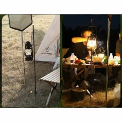ASUPERMALL Support De Lampe De Camping Exterieur Pliable Portable Support De Lampe De Camping En Alliage D'Aluminium, Rouge -Pas Cher Réchaud Boutique 28358071 3