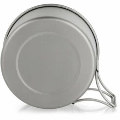 LIXADA Bol En Titane A Poignee Pliante En Titane Pur 450Ml Avec Boite En Papier Kraft + Sac En Filet, Taille S -Pas Cher Réchaud Boutique 28358625 3