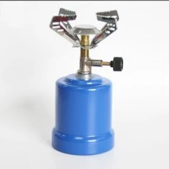 ASUPERMALL Rechaud De Camping Portable A Pointeau, Bruleur Special Pour Reservoir De Gaz 190G, Modele Tr-5158