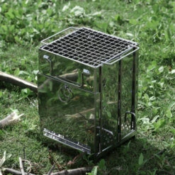 ASUPERMALL Poele A Bois Pliant, Seche-Cheveux, Kit De Scie A Fil, Mini Gril Et Sac A Dos -Pas Cher Réchaud Boutique 31044165 4