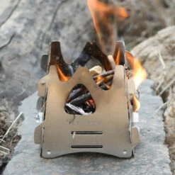 LIXADA Poele A Bois A Quatre Cotes WS011S -Pas Cher Réchaud Boutique 33107109 2