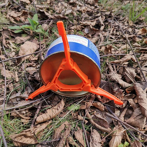 HAPPYSHOPPING Support De Reservoir De Gaz Plat Pour Cuisiniere Exterieure Orange 3 HAPPYSHOPPING Support De Reservoir De Gaz Plat Pour Cuisiniere Exterieure Orange