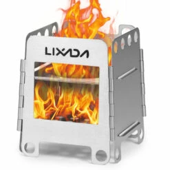 Lixada WS006 Carte De Credit Petit Rechaud. Sac En Tissu Noir. Sac Ziplock 16 * 14 -Pas Cher Réchaud Boutique 33481284 4