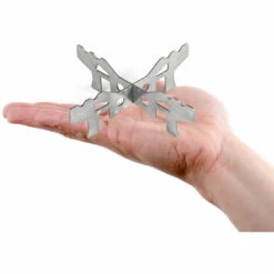 HAPPYSHOPPING Rechaud D'exterieur, Support Papillon En Acier Inoxydable. Avec Anneau De Fixation Chaine - Support Papillon En Acier Inoxydable. Avec Anneau De Fixation Chaine -Pas Cher Réchaud Boutique 33481420 3