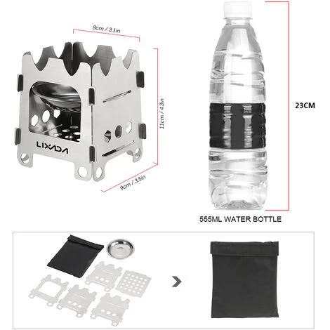 Poele D'exterieur Lixada, Poele A Bois Avec Bac A Alcool HWL-06 - Poele A Bois Avec Bac A Alcool HWL-06 7 Poele D'exterieur Lixada, Poele A Bois Avec Bac A Alcool HWL-06 - Poele A Bois Avec Bac A Alcool HWL-06 – Image 5