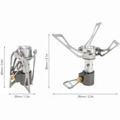 LIXADA Rechaud D'exterieur, Mini Bruleur Argente - Mini Bruleur Argente 9 LIXADA Rechaud D'exterieur, Mini Bruleur Argente - Mini Bruleur Argente -Pas Cher Réchaud Boutique 33481713 3