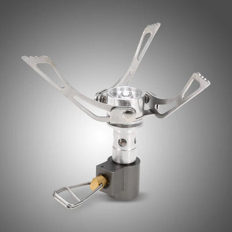 LIXADA Rechaud D'exterieur, Mini Bruleur Argente - Mini Bruleur Argente 6 LIXADA Rechaud D'exterieur, Mini Bruleur Argente - Mini Bruleur Argente – Image 4