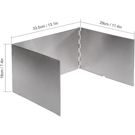 HAPPYSHOPPING Nouveaux Produits Poele A Cassette Poele A Gaz Pour Pique-nique Panneau Coupe-vent 6 HAPPYSHOPPING Nouveaux Produits Poele A Cassette Poele A Gaz Pour Pique-nique Panneau Coupe-vent – Image 4